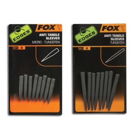 FOX - Edges prevlečky Tungsten Anti Tangle Sleeves Micro 8 ks