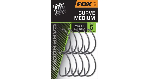 FOX - Háčiky Curve Shank Medium veľ. 2 10 ks