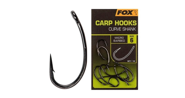 FOX - Háčiky Curve Shank veľ. 6