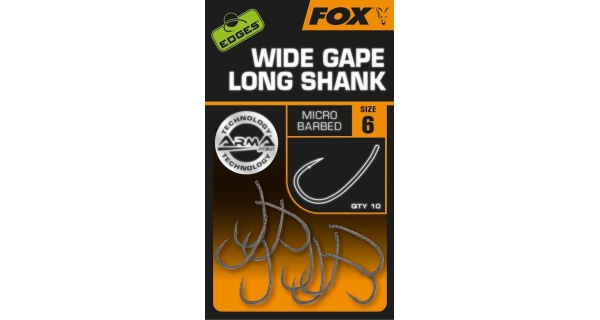 FOX - Háčiky Edges Armapoint Super Wide Gape Long Shank veľ. 5 10 ks