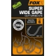 FOX - Háčiky Edges Armapoint Super Wide Gape Outturned Eye veľ. 4 10 ks