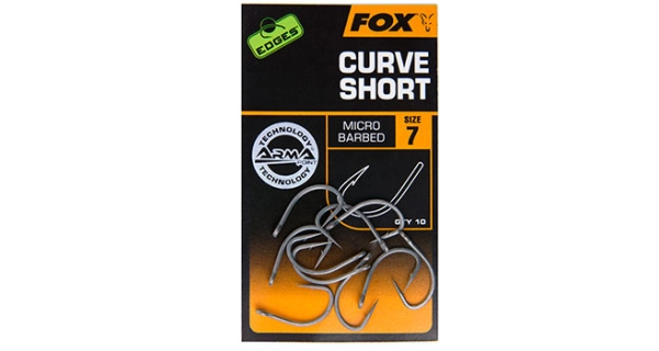 FOX - Háčiky Edges Curve Short 10 ks veľ. 4