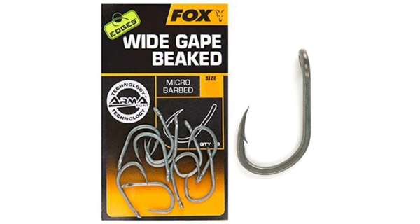 FOX - Háčiky Edges Wide Gape Beaked veľ. 5 10 ks