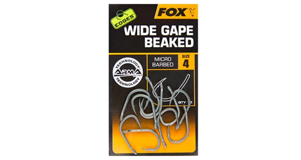 FOX - Háčiky Edges Wide Gape Beaked veľ. 8 10 ks