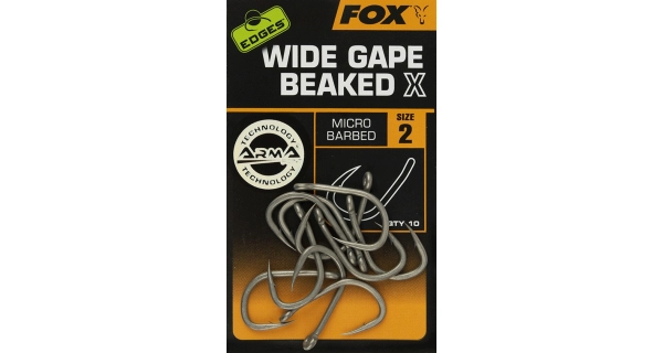 FOX - Háčiky Edges Wide Gape Beaked X Hooks veľ. 1 10 ks