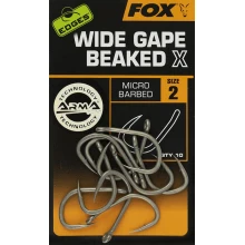 FOX - Háčiky Edges Wide Gape Beaked X Hooks veľ. 2 10 ks