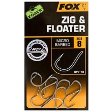 FOX - Háčiky Edges Zig & Floater Hooks veľ. 10 10 ks