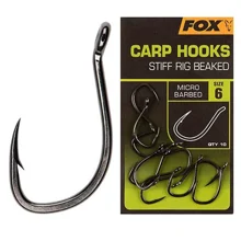 FOX - Háčiky Stiff Rig Beaked Carp veľ. 6 10 ks