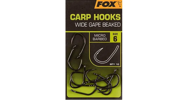 FOX - Háčiky Wide Gape Beaked Carp veľ. 6 10 ks