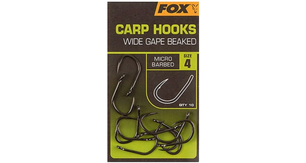 FOX - Háčiky Wide Gape Beaked veľ. 4 10 ks