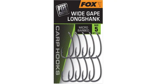 FOX - Háčiky Wide Gape Long Shank veľ. 5 10 ks