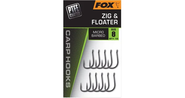 FOX - Háčiky Zig & Floater veľ. 8 10 ks