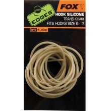 FOX - Hadička Edges Hook Silicone veľ. 6-2 Trans Khaki 1,5 m