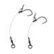 FOX - Hotový náväzec Edges Stiff Chod Rig Standard Barbed veľ. 5 13 kg 3 ks