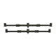 FOX - Hrazdy Black Label QR Buzzer Bar 3 Rod Adjustable veľ. XL