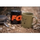 FOX - Hrnček Collection Ceramic Mug Black and Orange Logo 350 ml