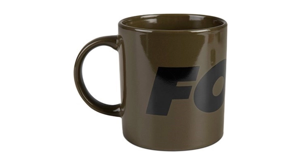 FOX - Hrnček Collection Ceramic Mug Green and Black Logo 350 ml