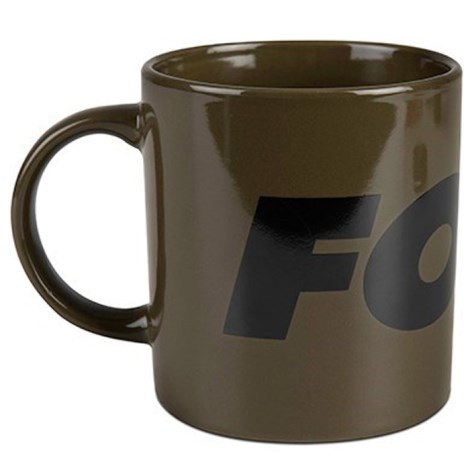 FOX - Hrnček Collection Ceramic Mug Green and Black Logo 350 ml