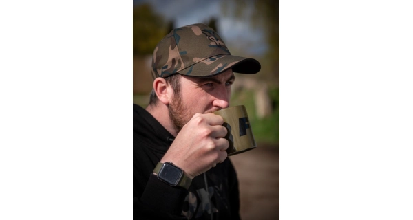 FOX - Hrnček Collection Ceramic Mug Green and Black Logo 350 ml