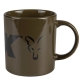 FOX - Hrnček Collection Ceramic Mug Green and Black Logo 350 ml