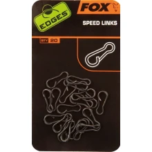 FOX - Karabínka rýchlovýmenný klip Edges Speed Links 20 ks