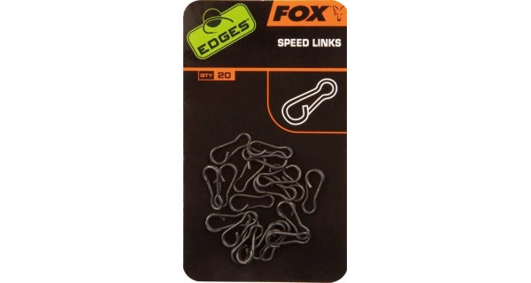 FOX - Karabínka rýchlovýmenný klip Edges Speed Links 20 ks