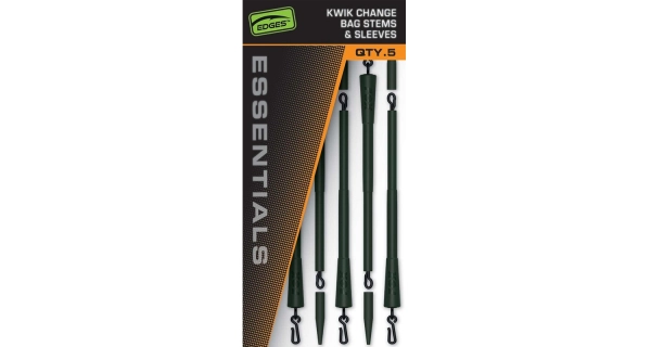 FOX - Koncová montáž Edges Essentials Kwik Change Bag Stems And Sleeves 5 ks