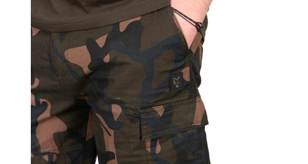 FOX - Kraťasy LW Camo Combat Shorts veľ. XL