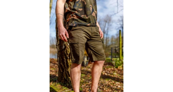 FOX - Kraťasy LW Khaki Combat Shorts veľ. M