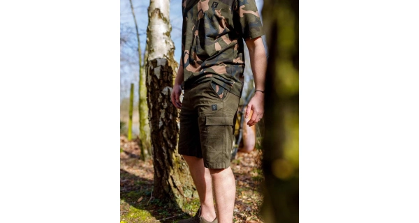 FOX - Kraťasy LW Khaki Combat Shorts veľ. S