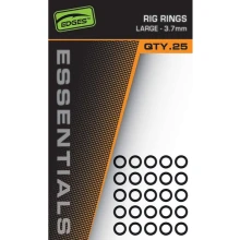 FOX - Krúžky Edges Essentials Rig Rings L 3,7 mm 25 ks