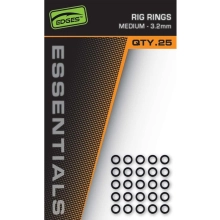 FOX - Krúžky Edges Essentials Rig Rings M 3,2 mm 25 ks