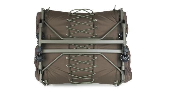 FOX - Lehátko so spacákom flatliner 6 Leg 3 Season System