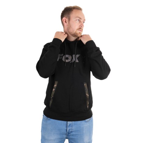 FOX - Mikina Black/Camo Hoody veľ. L