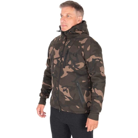 FOX - Mikina Camo Full Zip Prem Sherpa 310 Hoodie veľ. 3XL