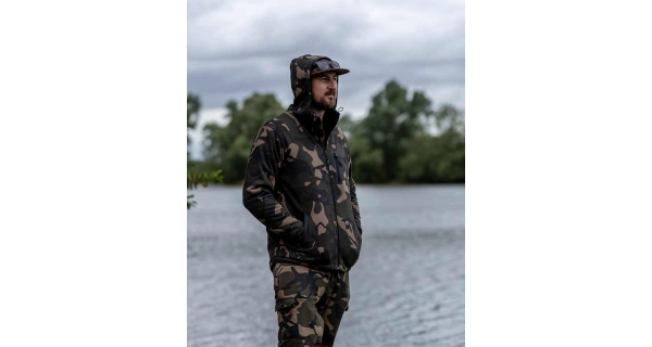 FOX - Mikina Camo Full Zip Prem Sherpa 310 Hoodie veľ. 3XL