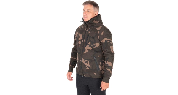 FOX - Mikina Camo Full Zip Prem Sherpa 310 Hoodie veľ. L
