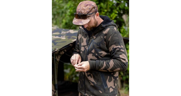 FOX - Mikina Camo Full Zip Prem Sherpa 310 Hoodie veľ. XL