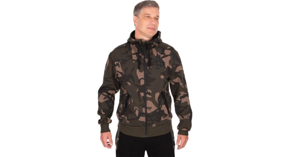 FOX - Mikina Camo Full Zip Premium 310 Hoodie veľ. M