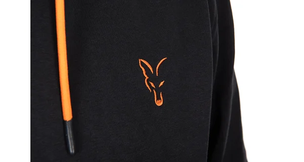 FOX - Mikina Classic Hoody Black & Orange veľ. L