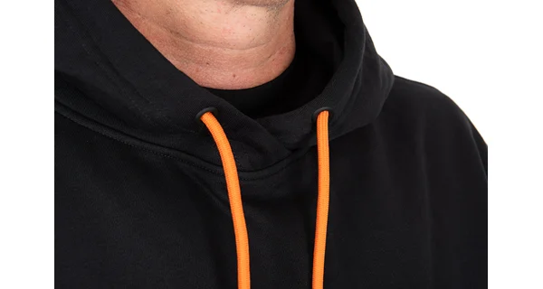 FOX - Mikina Classic Hoody Black & Orange veľ. XL