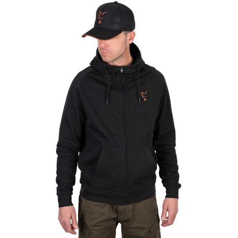 FOX - Mikina Collection LW Hoody Black & Orange veľ. L