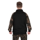 FOX - Mikina LW Black Camo QTR Zip veľ. 2XL