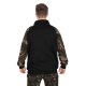 FOX - Mikina LW Black Camo QTR Zip veľ. 3XL