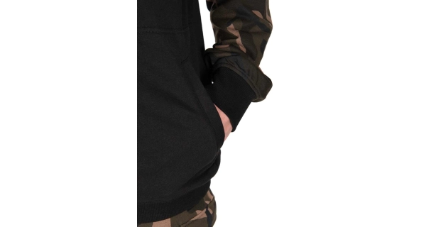 FOX - Mikina LW Black Camo QTR Zip veľ. 3XL