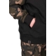 FOX - Mikina LW Black Camo Split Zip Hoody veľ. M