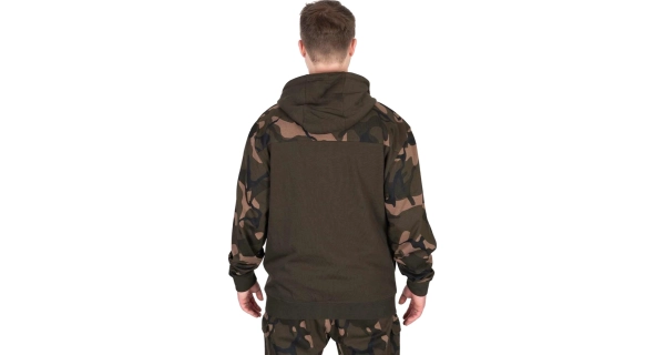 FOX - Mikina LW Kaki Camo Split Zip Hoody veľ. S