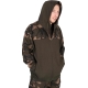 FOX - Mikina LW Kaki Camo Split Zip Hoody veľ. XL