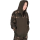 FOX - Mikina LW Kaki Camo Split Zip Hoody veľ. XL