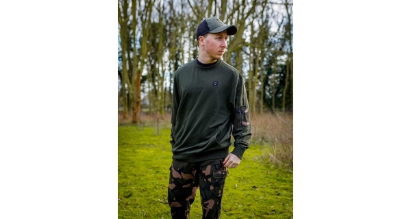 FOX - Mikina LW Khaki Pullover veľ. L